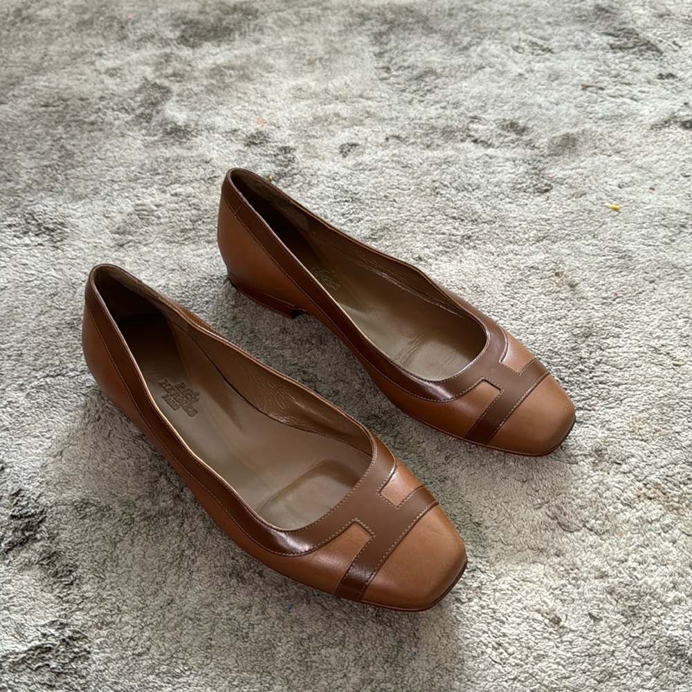 Hermes Infiniti's ballet flats - excellent condition, never worn